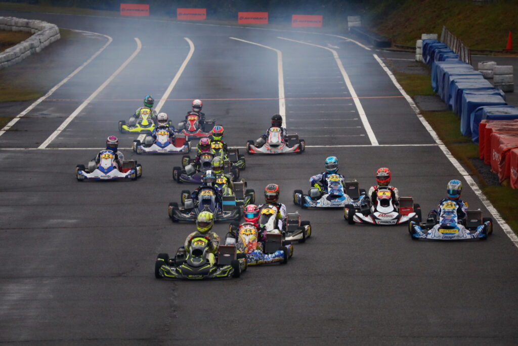 雨中の瑞浪決戦!!全日本カート選手権 OK部門 Round7・8は酒井仁