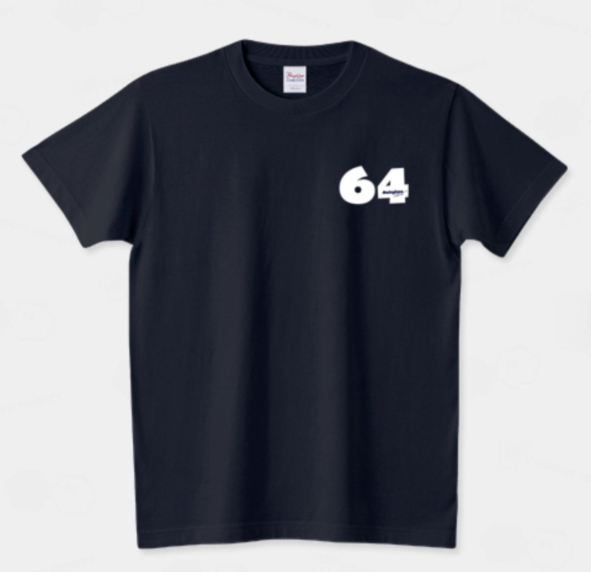 NAKAJIMA RACING ホワイトロゴ+64RS | スタンダードTシャツ