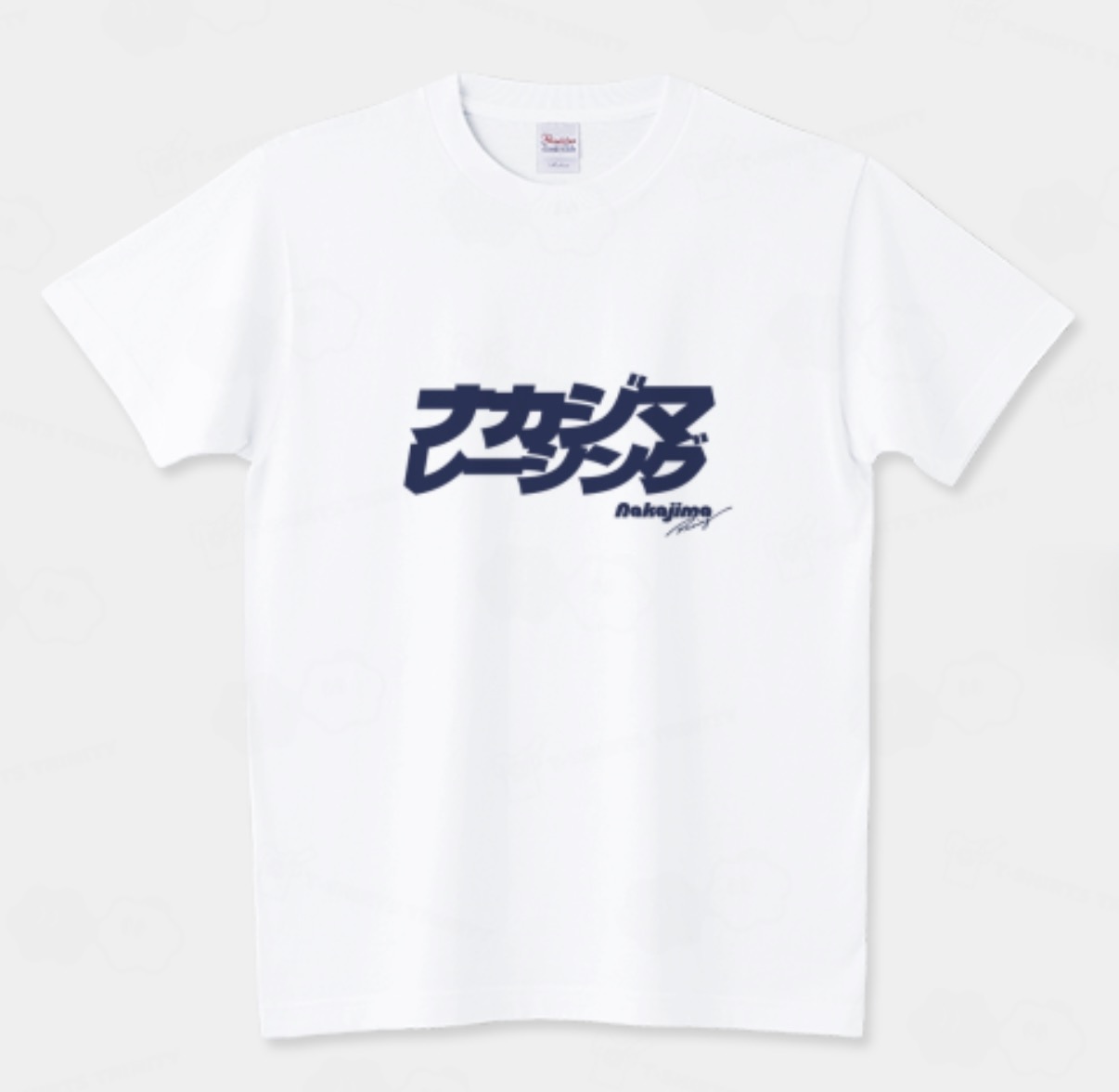 ナカジマレーシングネイビーSPロゴ_D | スタンダードTシャツ